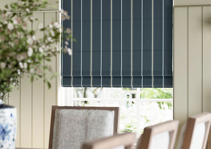 The British Stripe Co. Alfred, Polzeath No.1 - Roman Blind - Image 5